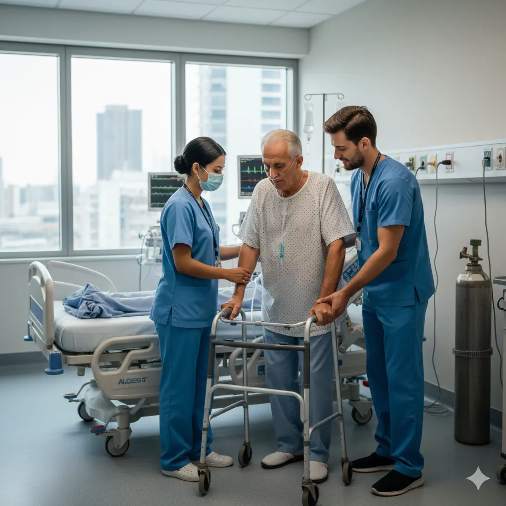 Calf muscle pain treatment and rehabilitation