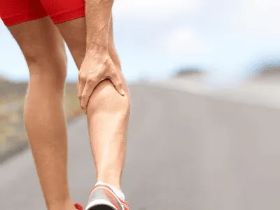 Calf muscle pain treatment and rehabilitation